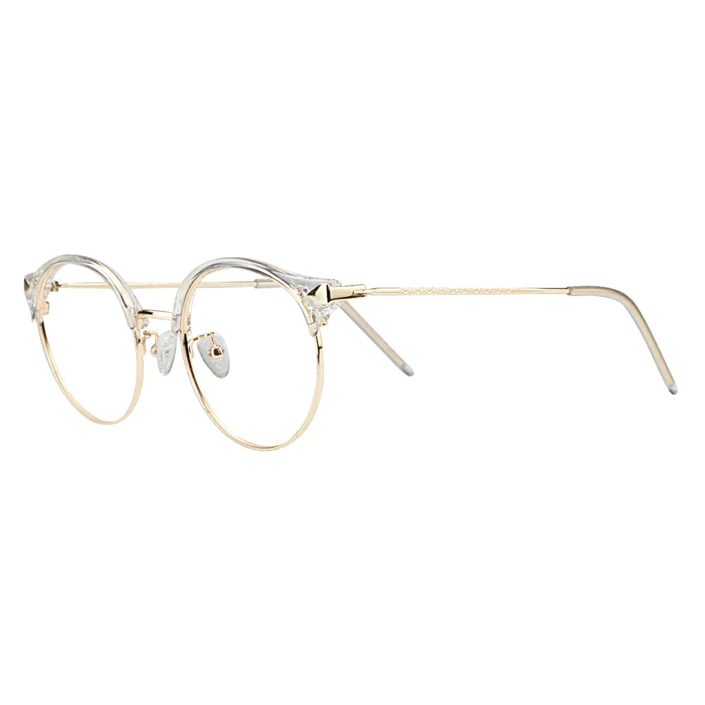 Metal Oval Eyeglasses