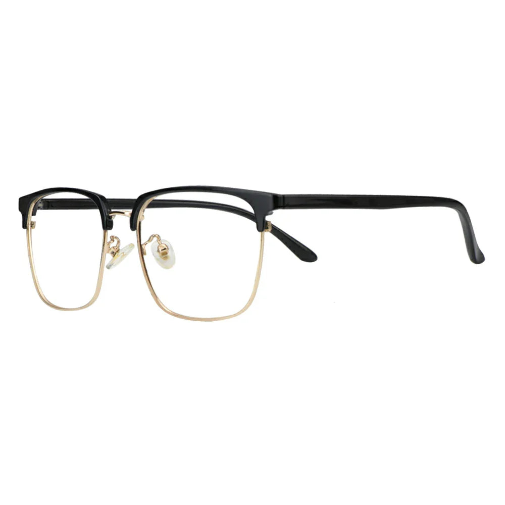 Metal Square Eyeglasses