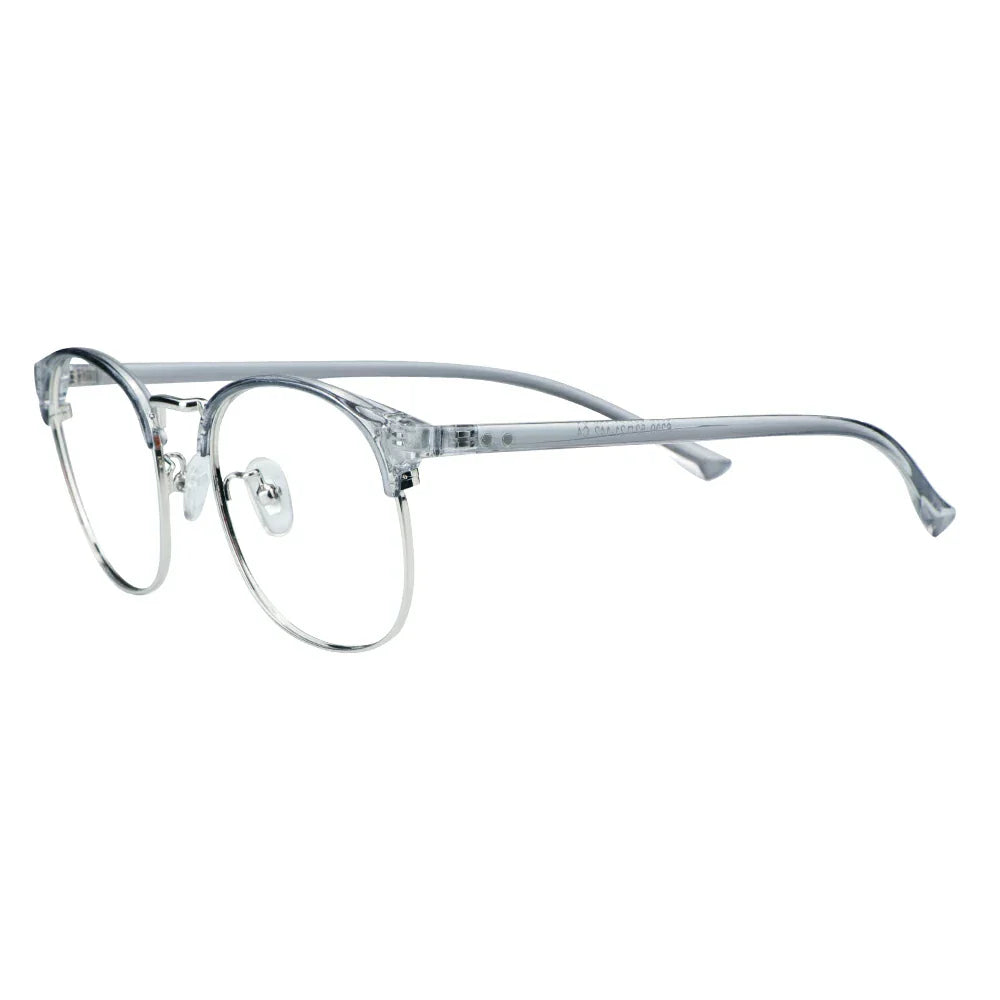 Metal Oval Eyeglasses