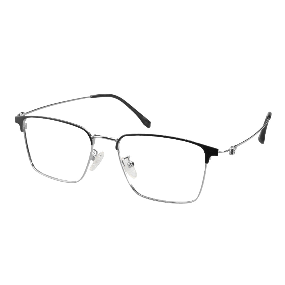 Metal Square Eyeglasses