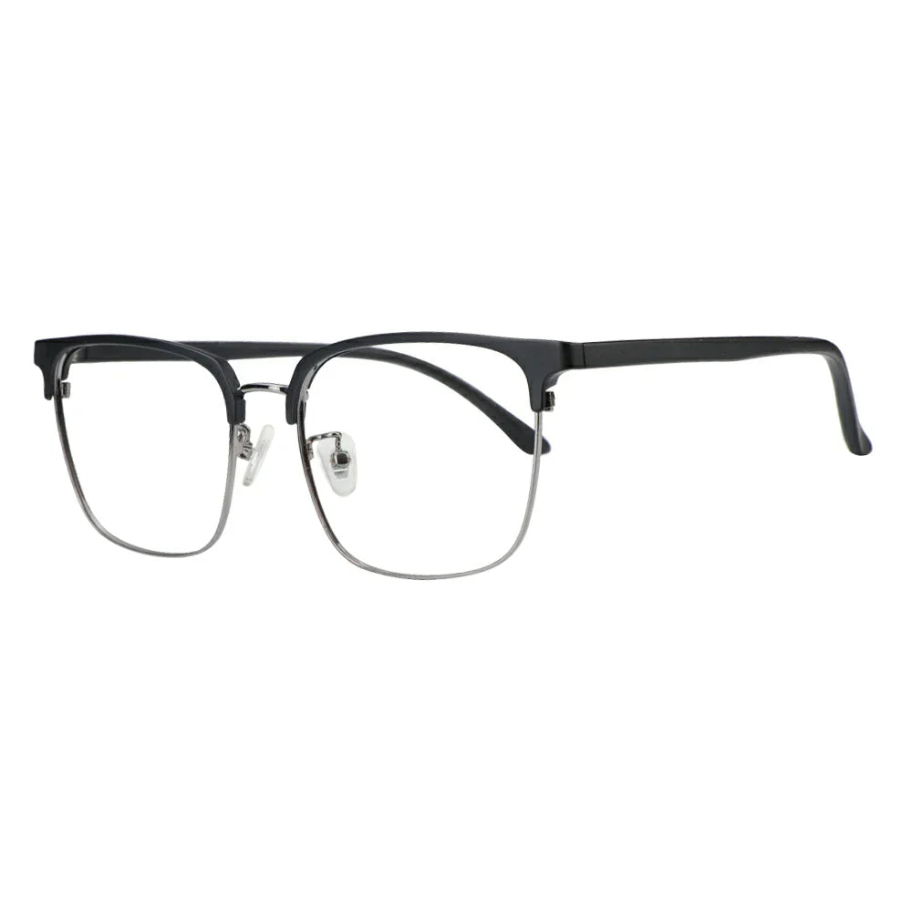 Metal Square Eyeglasses