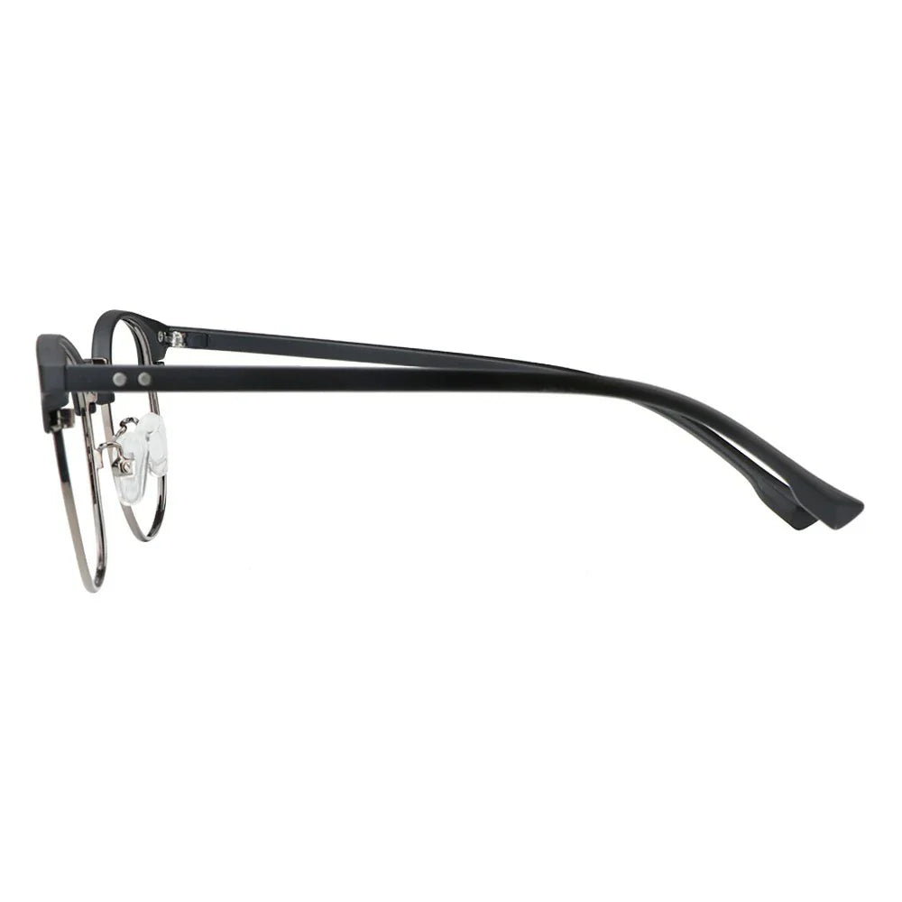 Metal Oval Eyeglasses