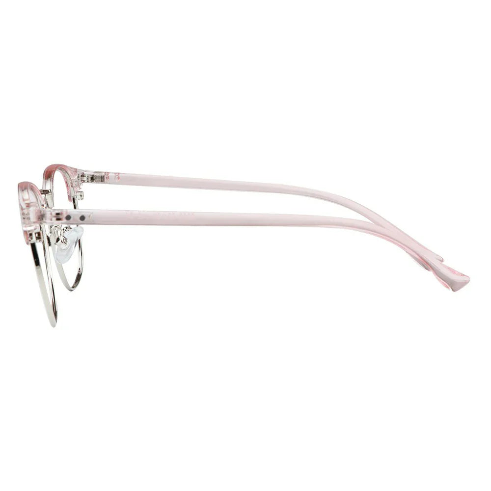 Metal Oval Eyeglasses