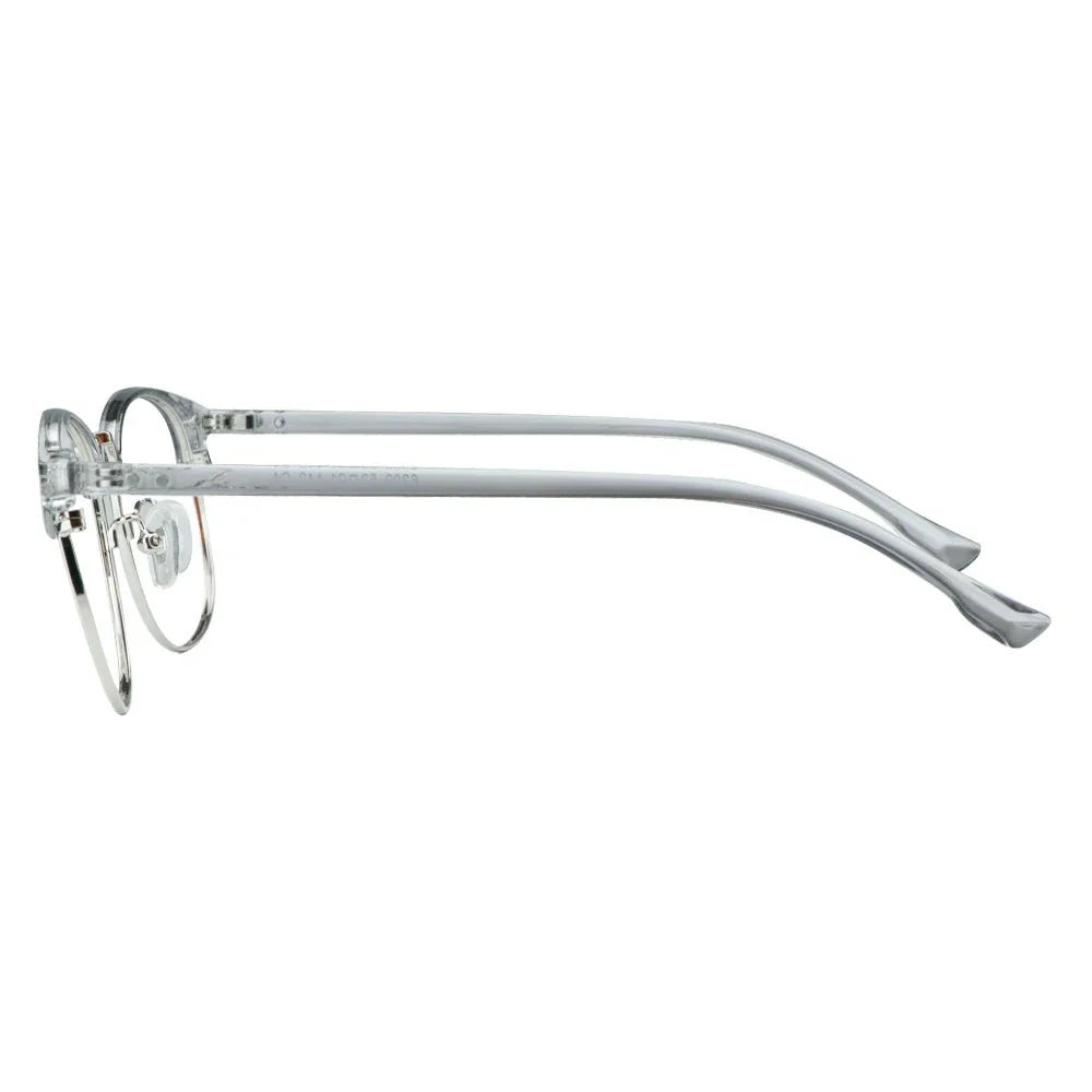 Metal Oval Eyeglasses