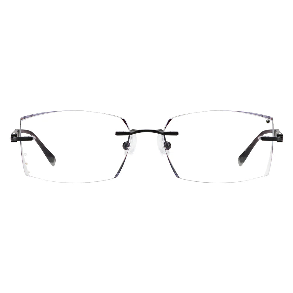 Brisa Metal Rectangle Eyeglasses - LifeArtVision