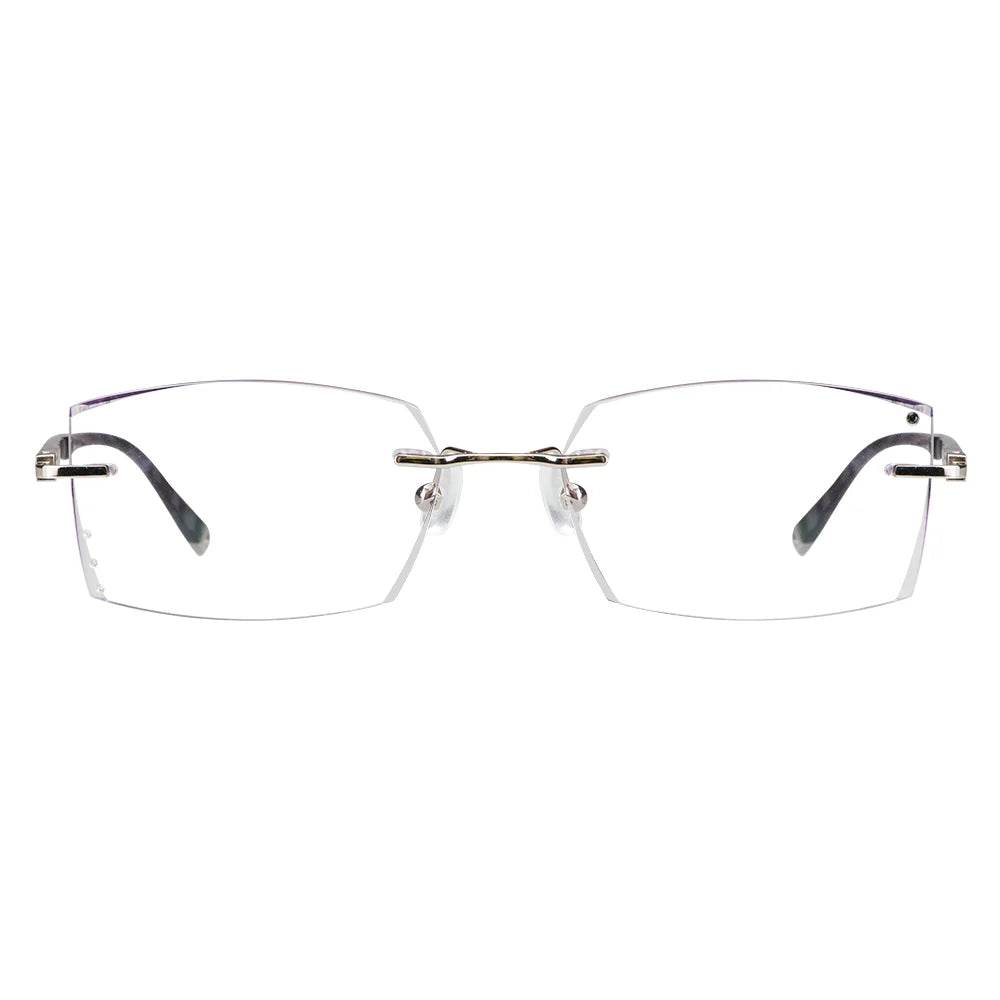 Brisa Metal Rectangle Eyeglasses - LifeArtVision