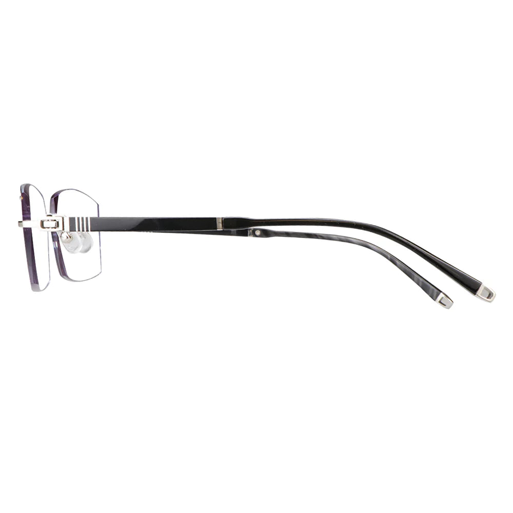 Brisa Metal Rectangle Eyeglasses - LifeArtVision