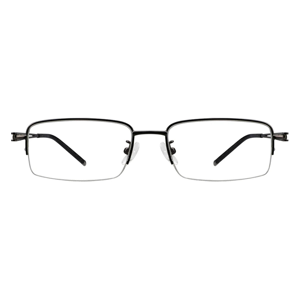 William Metal Rectangle Eyeglasses - LifeArtVision