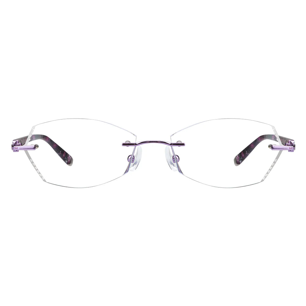 Vogue Metal Oval Eyeglasses - LifeArtVision