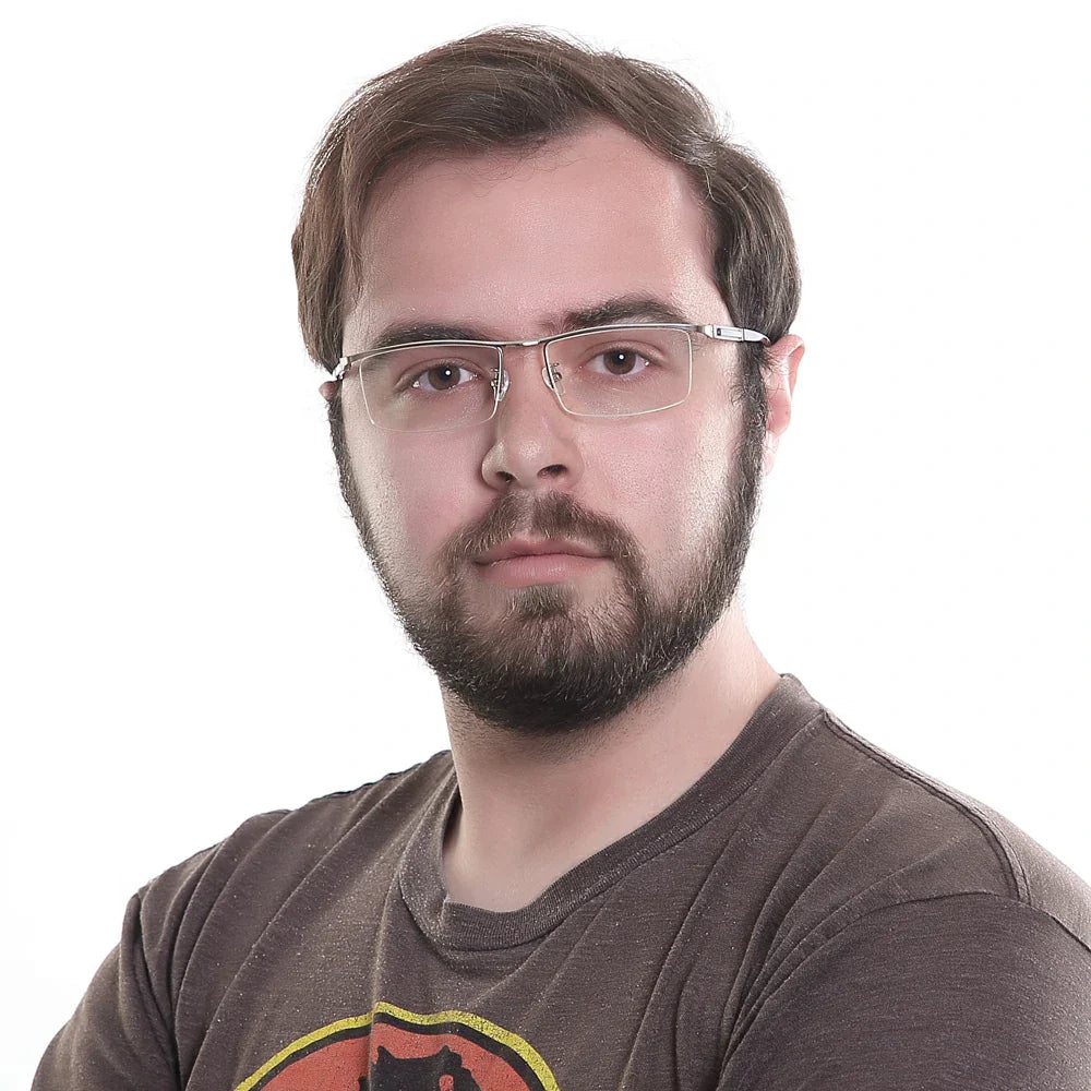 Metal Rectangle Eyeglasses