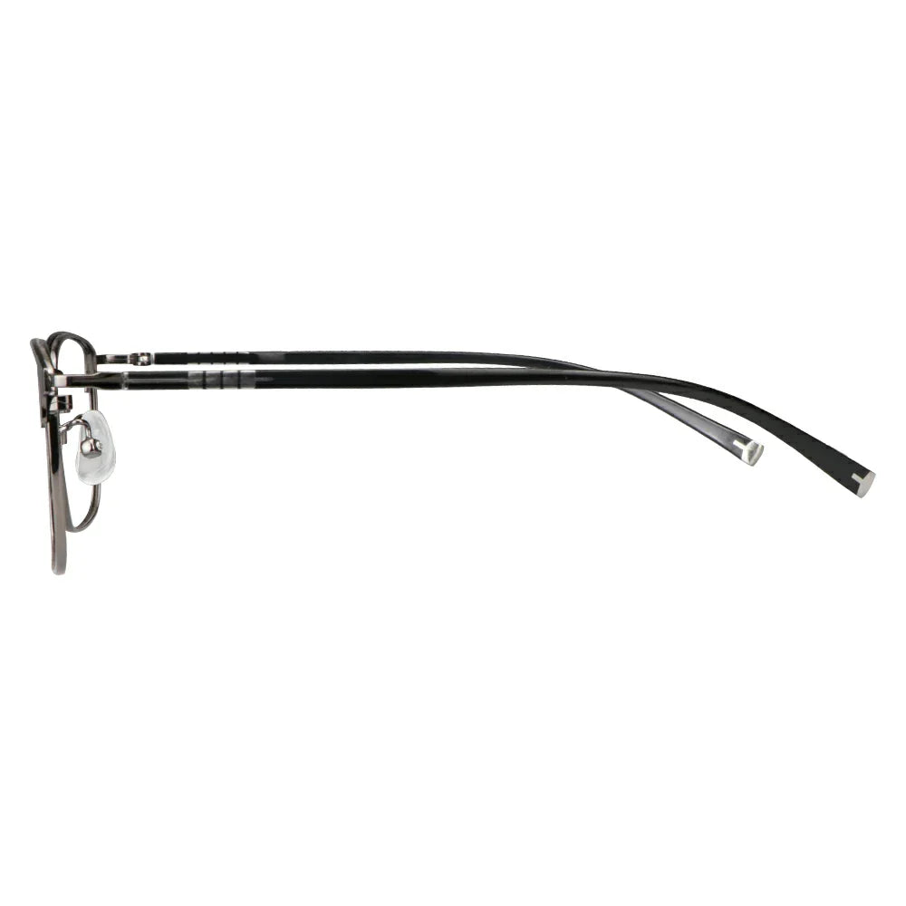 Metal Oval Eyeglasses