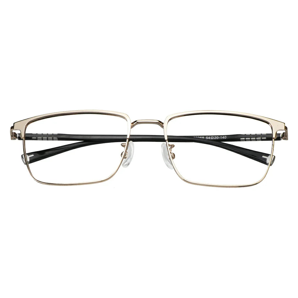 Metal Oval Eyeglasses