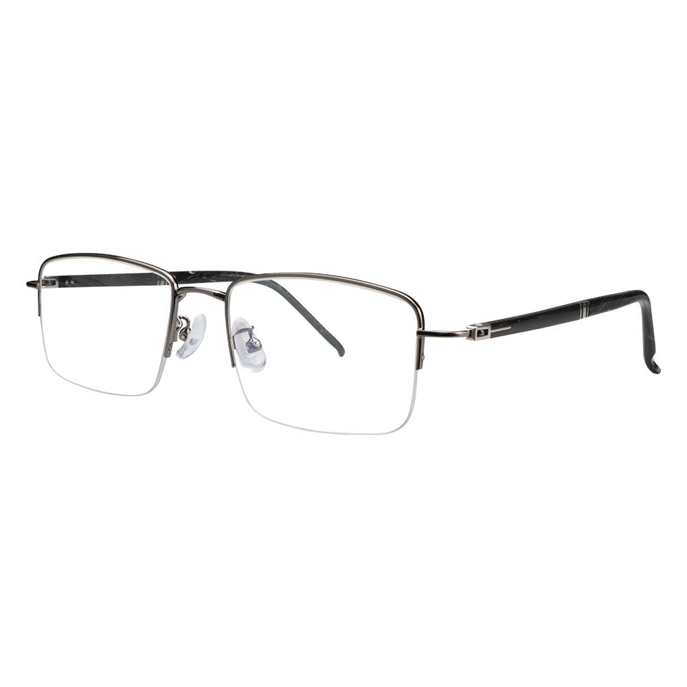 Metal Rectangle Eyeglasses