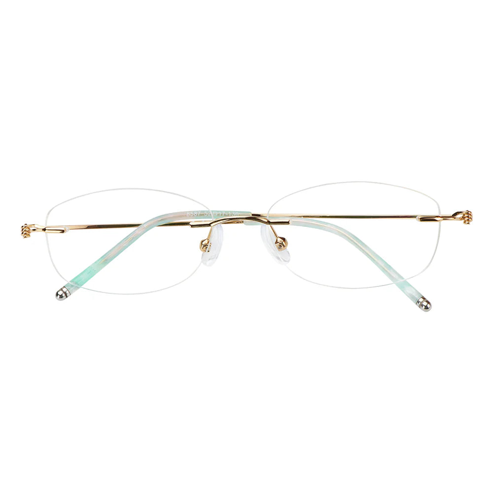 Metal  Round Eyeglasses