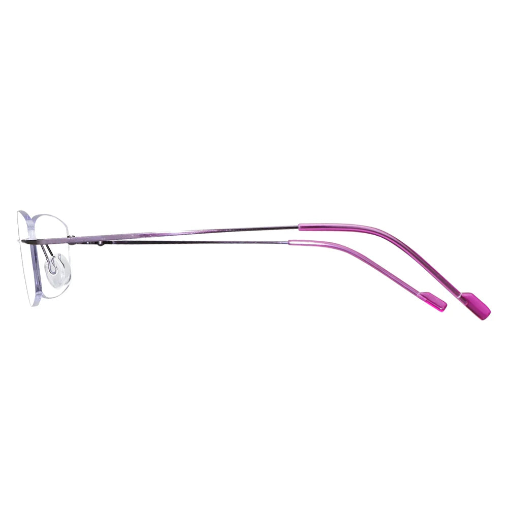 Albert Metal Rectangle Eyeglasses - LifeArtVision