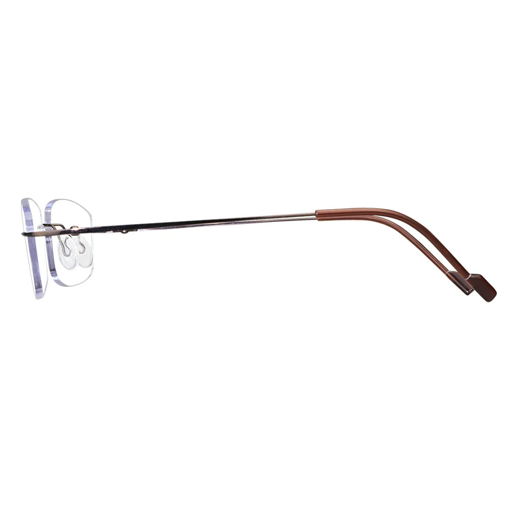 Albert Metal Rectangle Eyeglasses - LifeArtVision