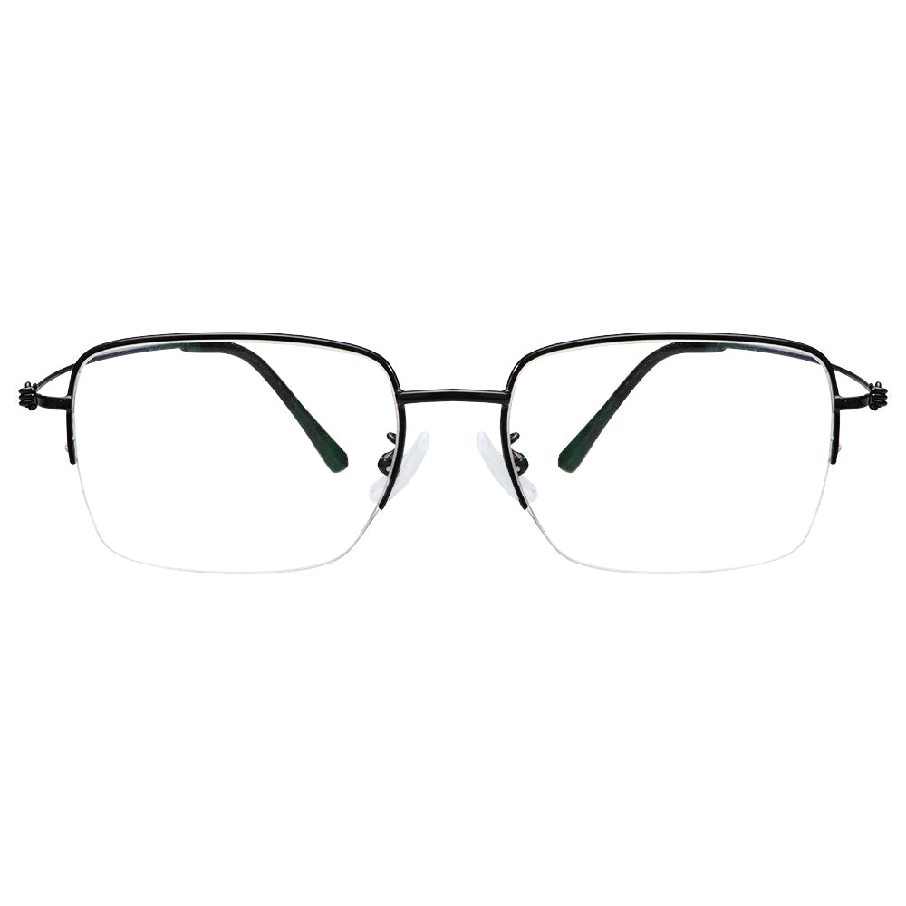 Metal Rectangle Eyeglasses