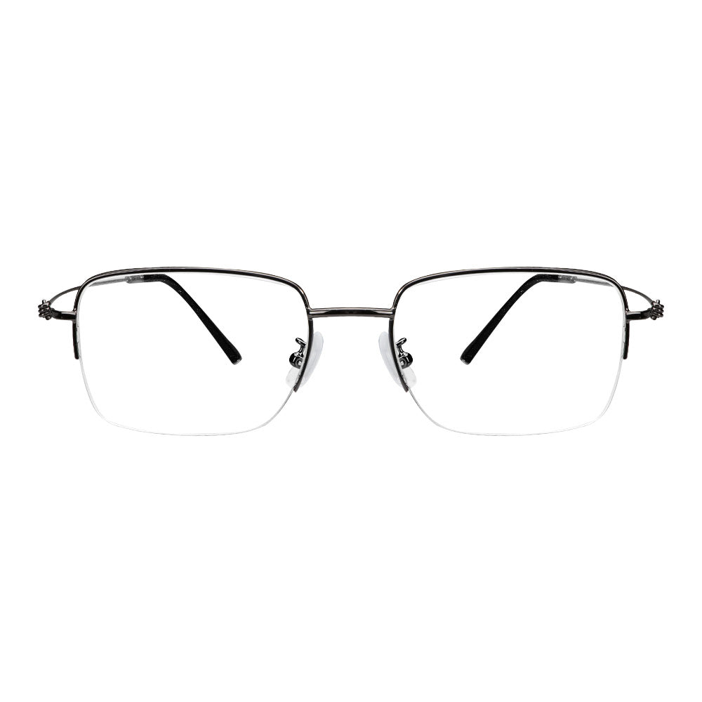 Metal Rectangle Eyeglasses