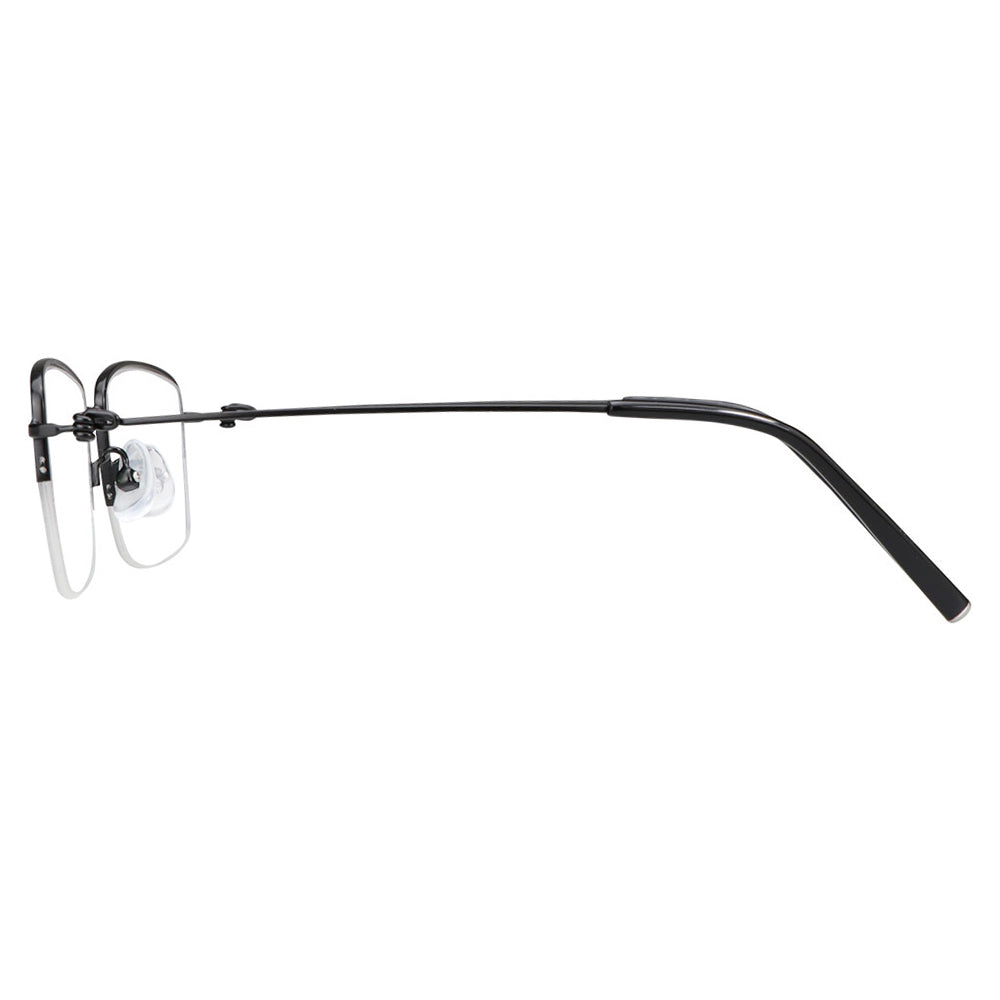 Metal Rectangle Eyeglasses