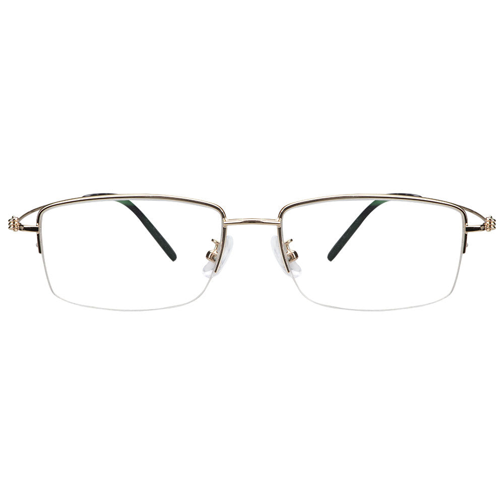 Metal Rectangle Eyeglasses