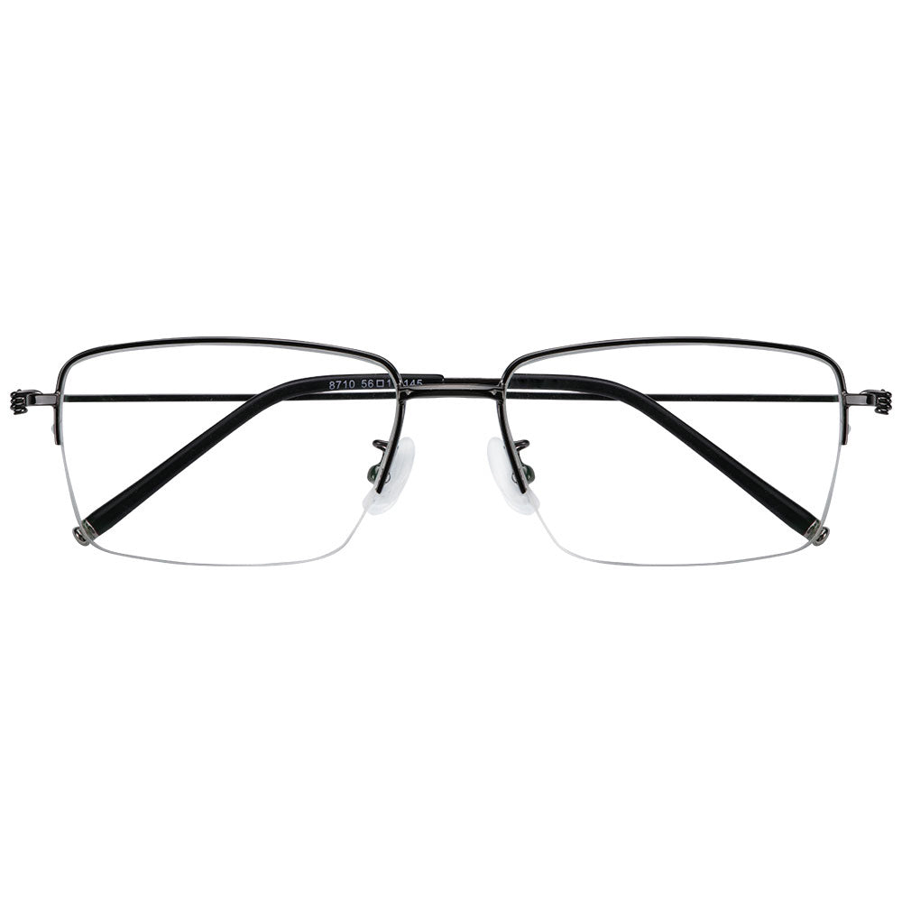 Metal Rectangle Eyeglasses 