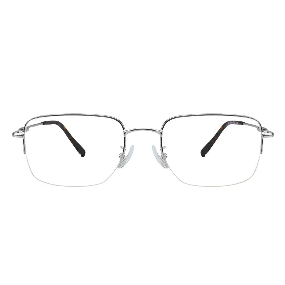 Brent Metal Rectangle Eyeglasses—LifeArtVision