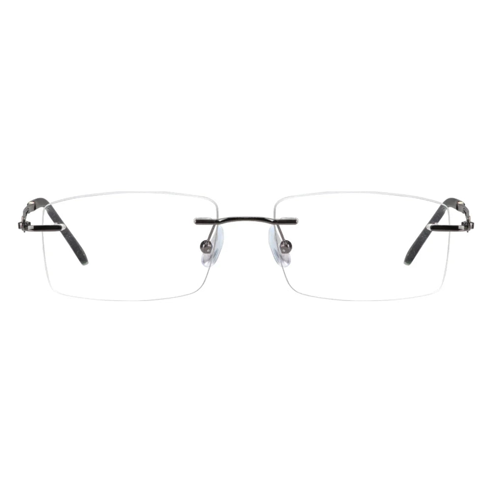 Metal Rectangle Eyeglasses