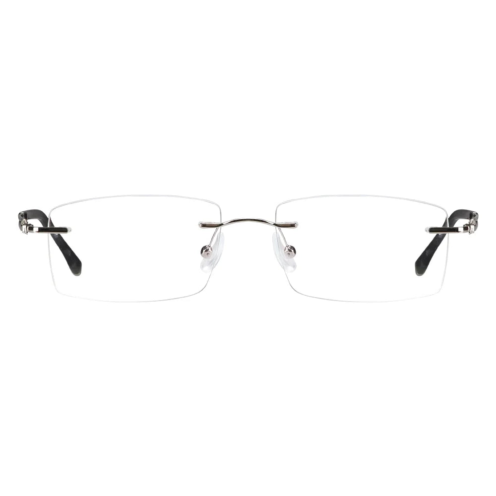 Metal Rectangle Eyeglasses
