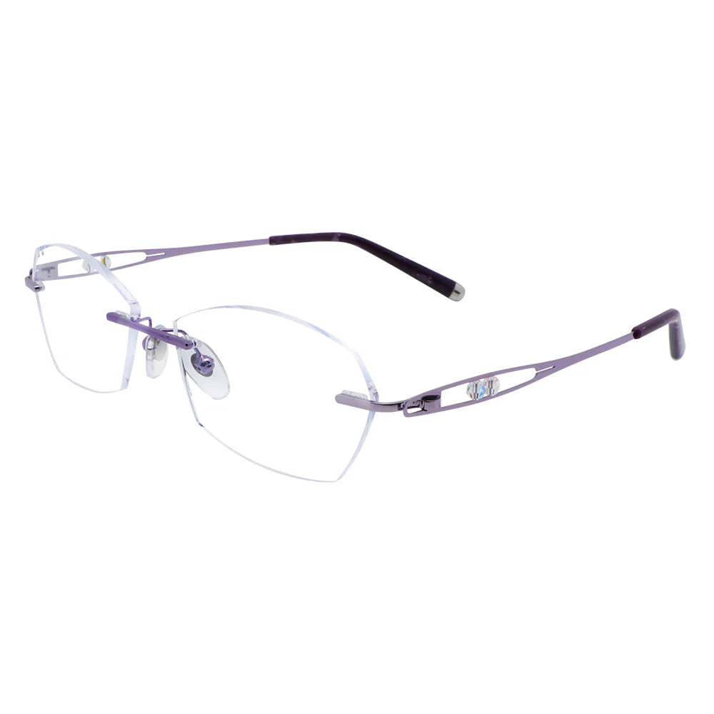 Metal Rectangle Eyeglasses