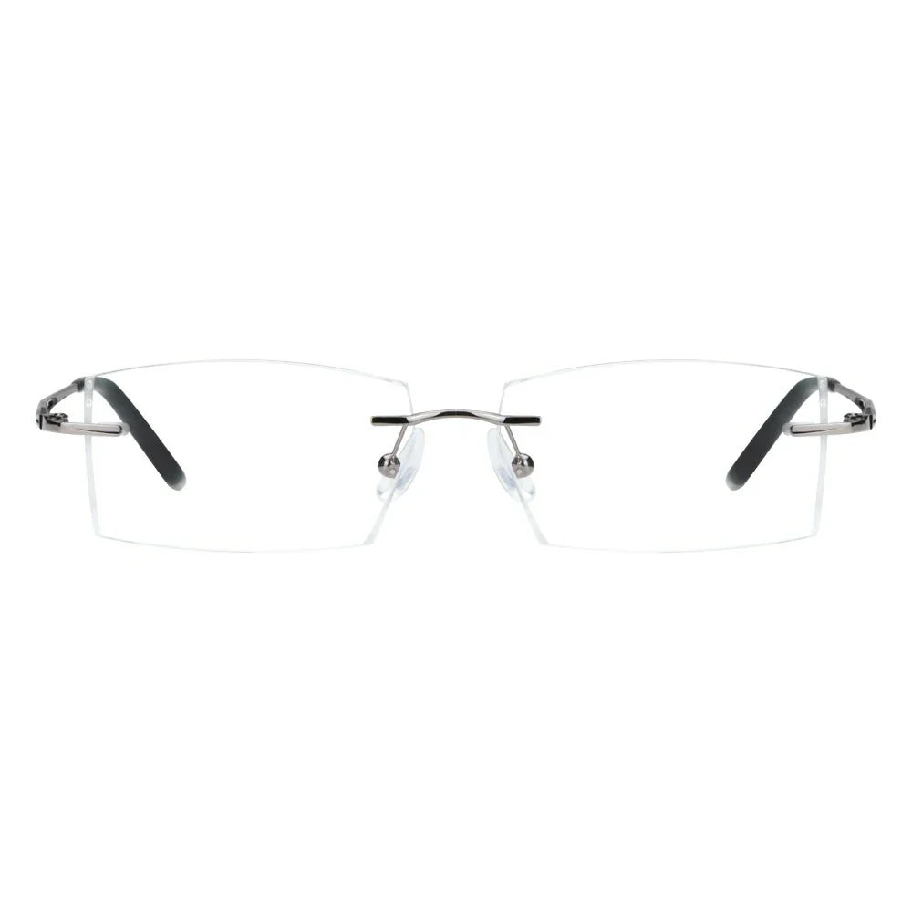 Metal Rectangle Eyeglasses