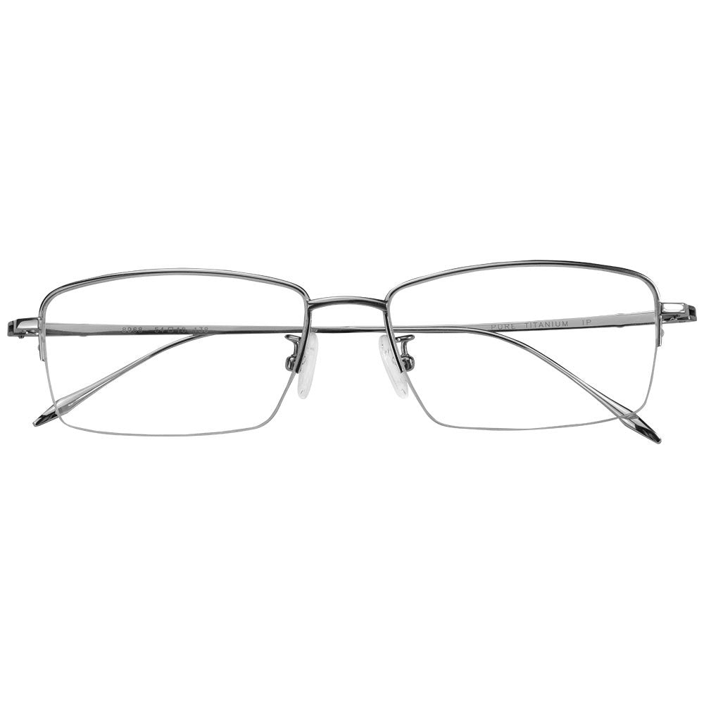 Titanium containing Rectangle Eyeglasses
