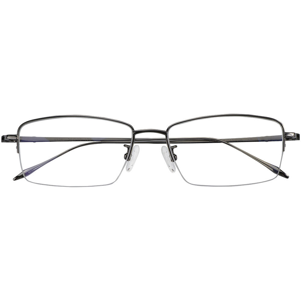 Titanium containing Rectangle Eyeglasses