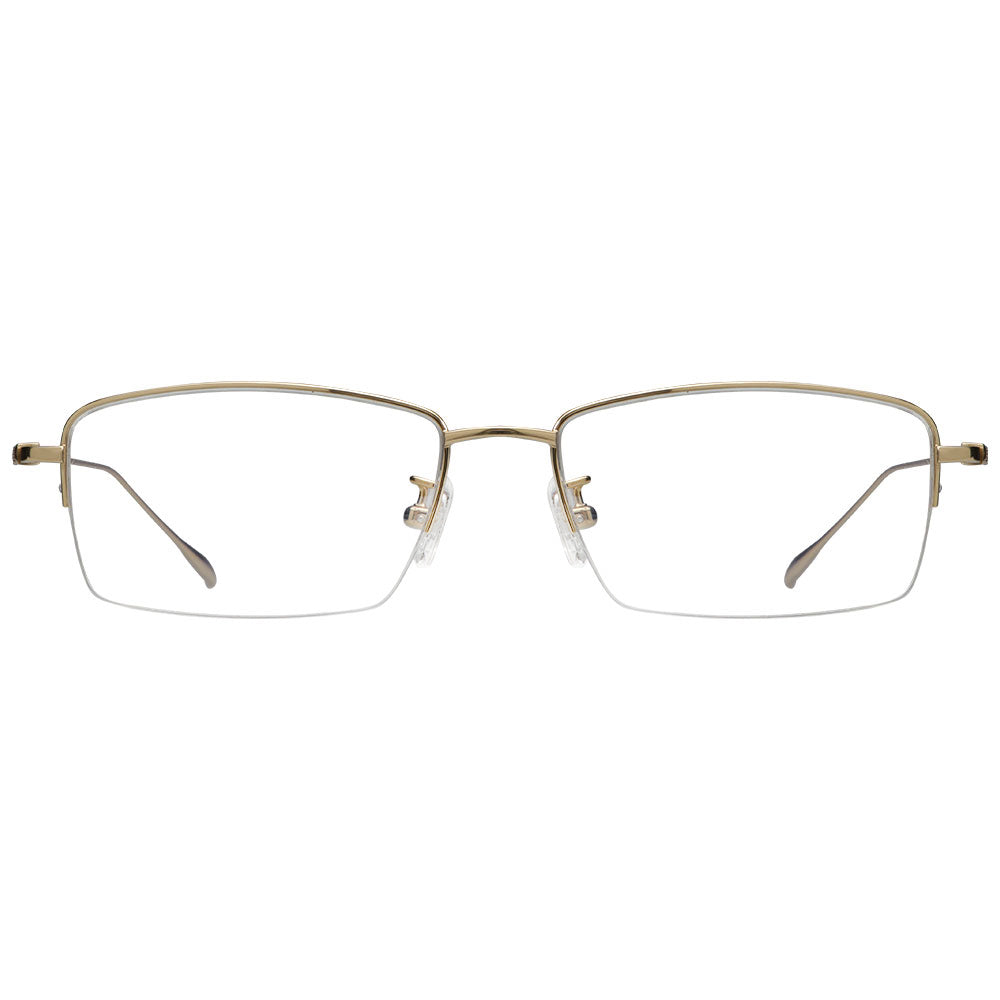 Titanium containing Rectangle Eyeglasses