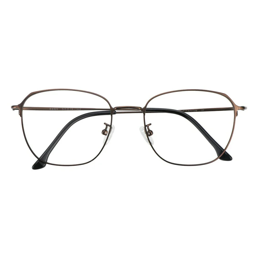 Titanium Round Eyeglasses
