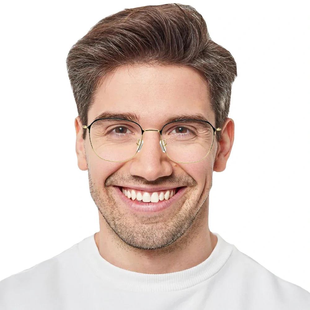 Titanium Round Eyeglasses