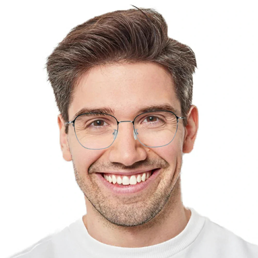 Titanium Round Eyeglasses