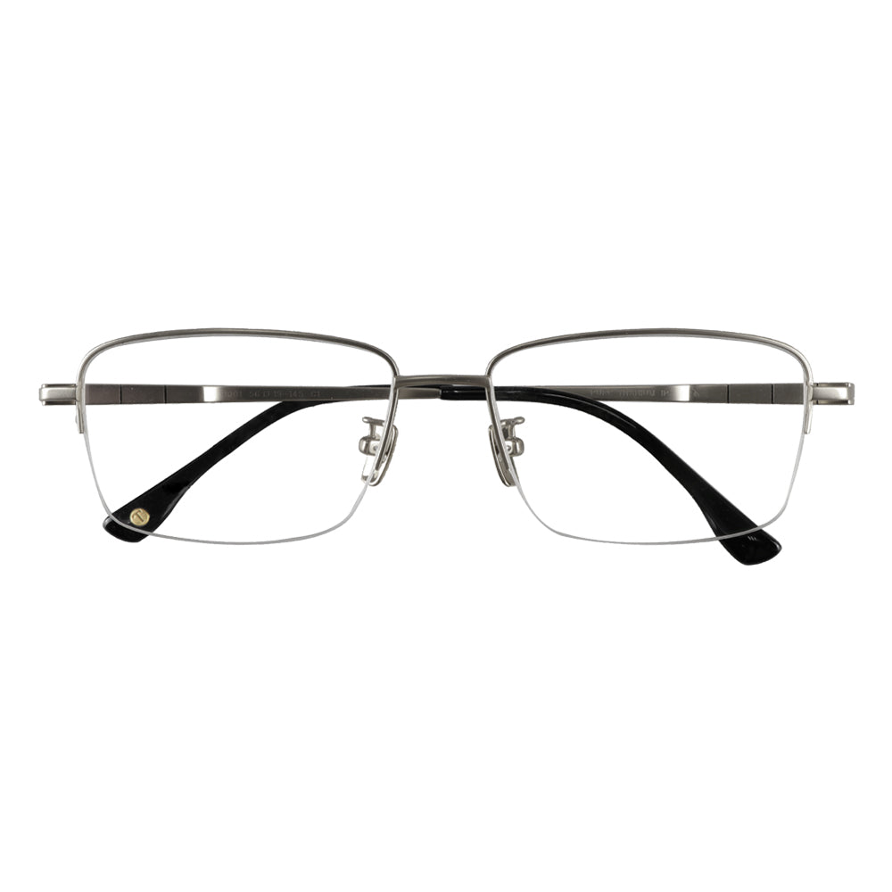 Titanium Rectangle Eyeglasses