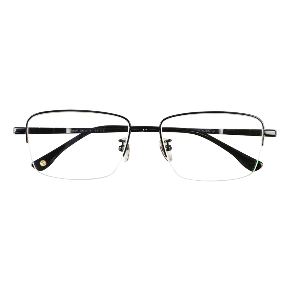 Titanium Rectangle Eyeglasses
