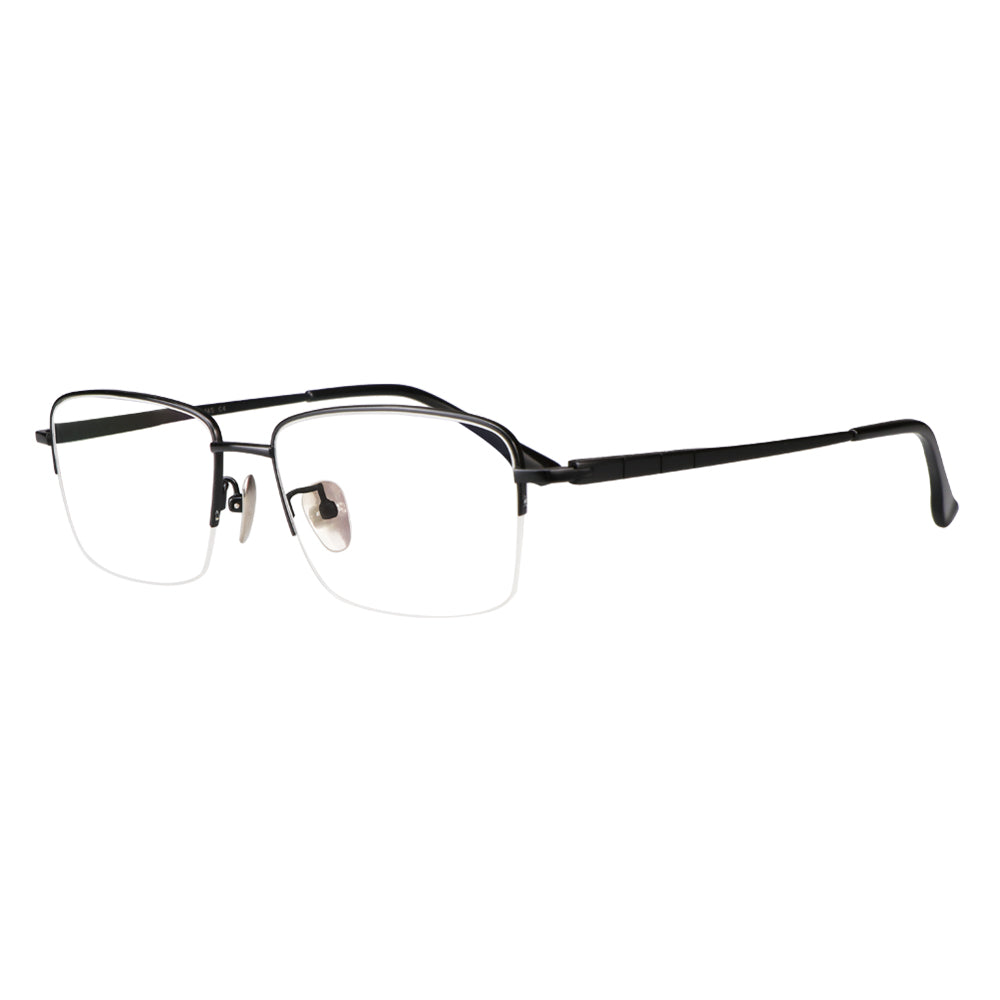 Titanium Rectangle Eyeglasses