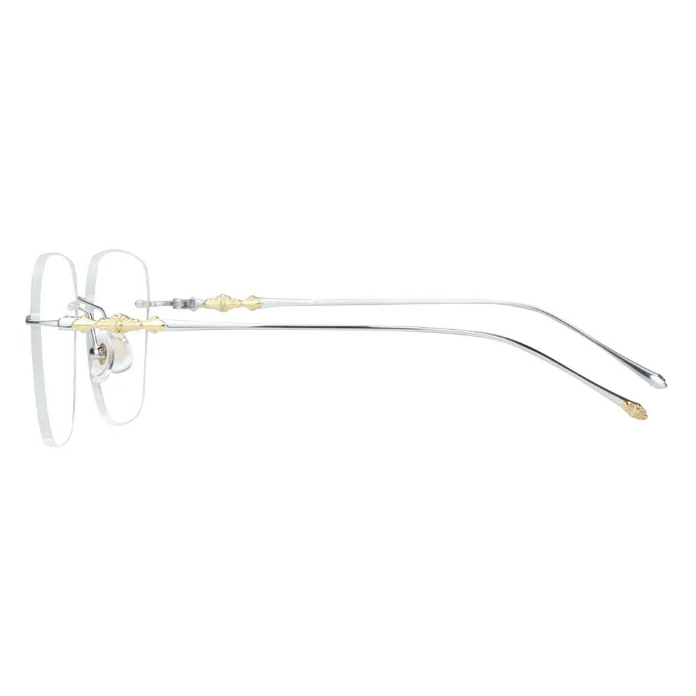 Titanium Wayfarer Eyeglasses