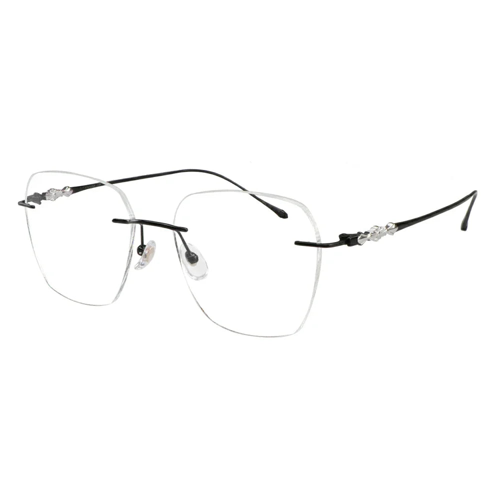 Titanium Wayfarer Eyeglasses