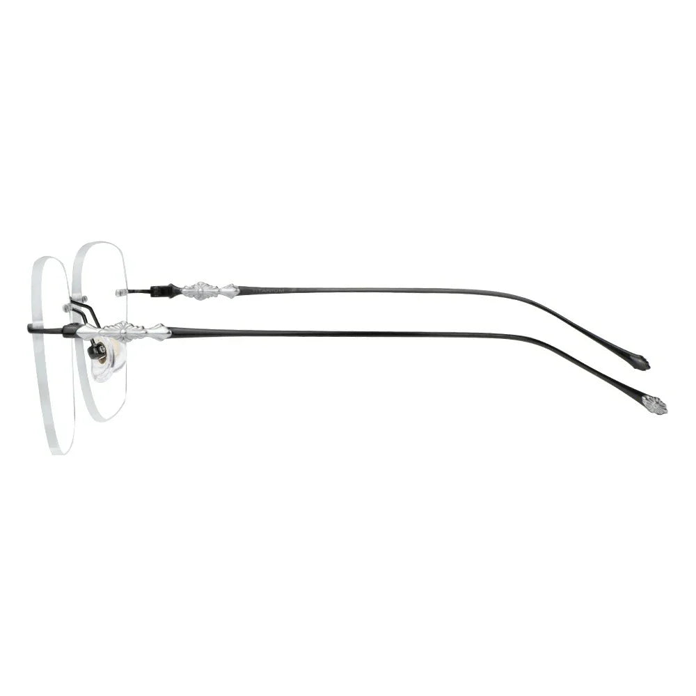 Titanium Wayfarer Eyeglasses