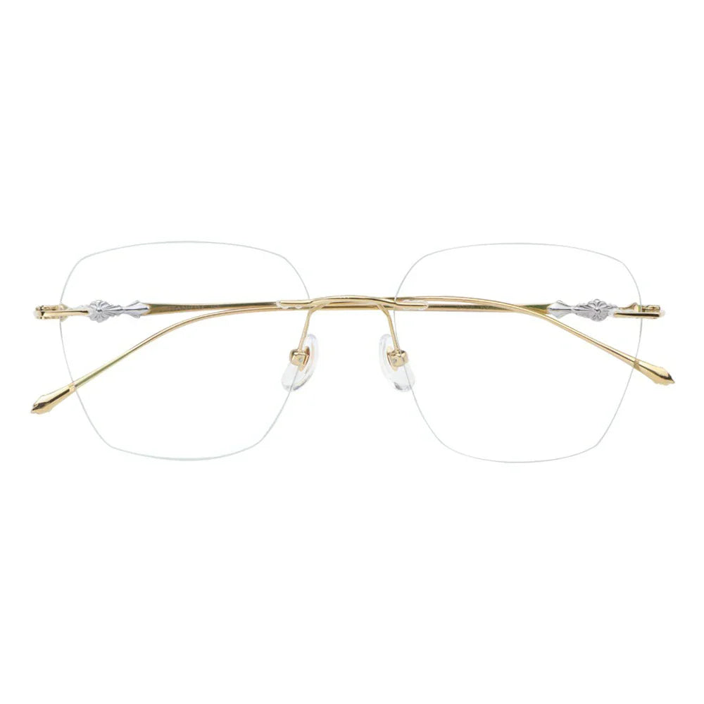 Titanium Wayfarer Eyeglasses