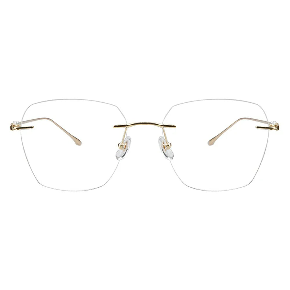 Titanium Wayfarer Eyeglasses