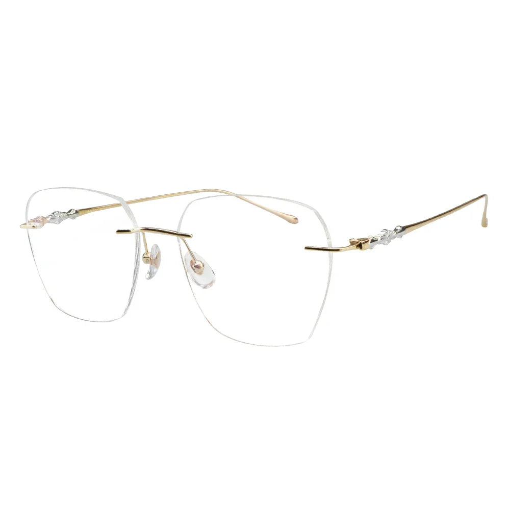 Titanium Wayfarer Eyeglasses