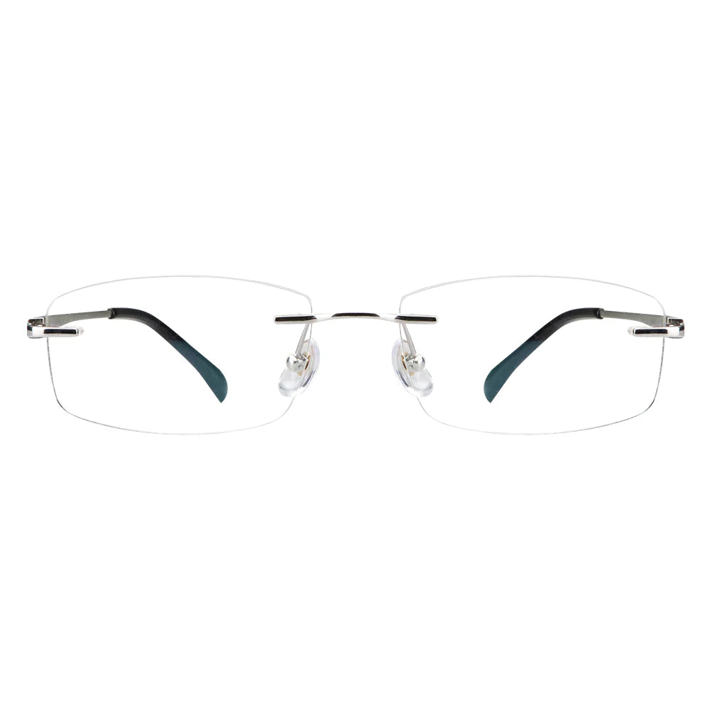 Metal Rectangle Eyeglasses