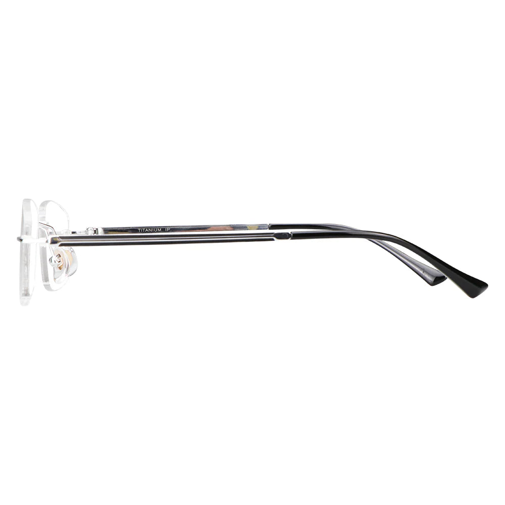 Colin Titanium Rectangle Eyeglasses - LifeArtVision