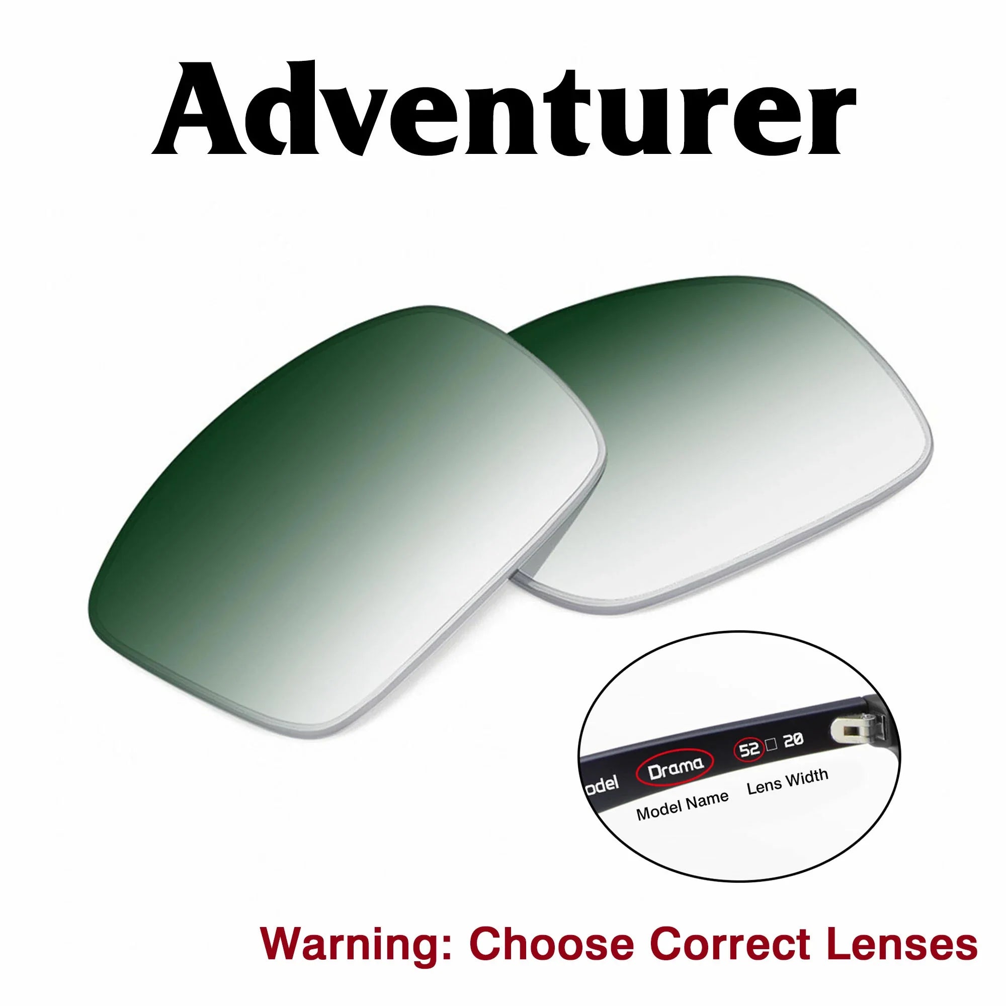 Meta Adventurer Replacement Lenses