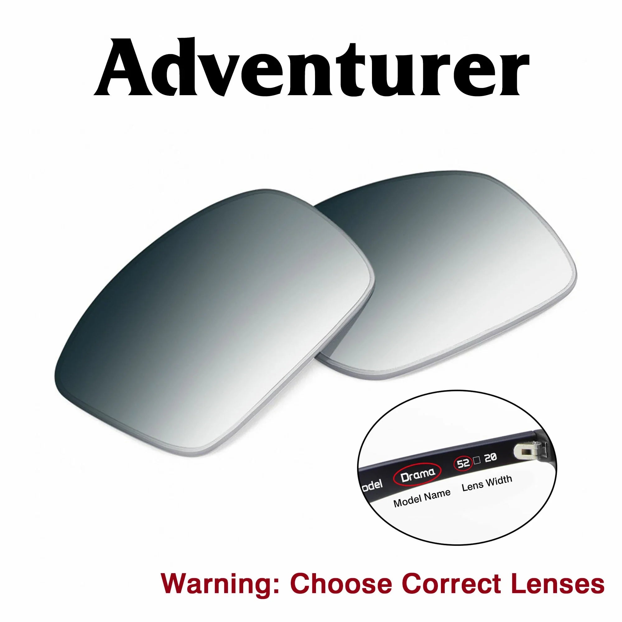 Meta Adventurer Replacement Lenses