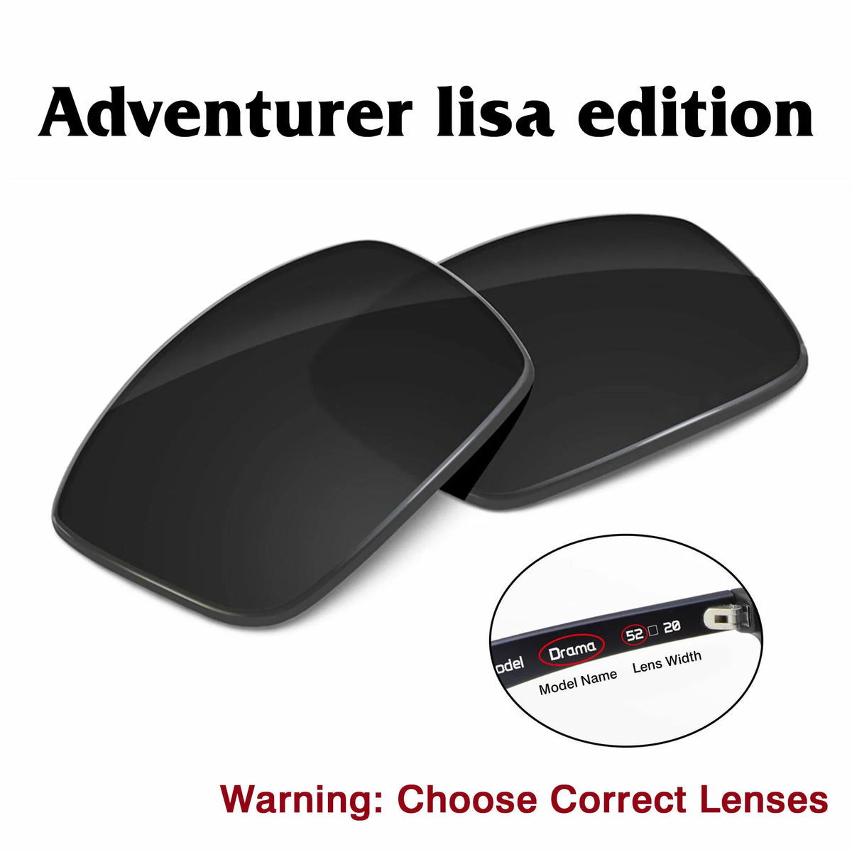 Meta Adventurer LISA Edition Replacement Lenses